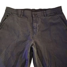 Pantalones grises English Laundry para hombre 34x34 estilo clásico con elástico