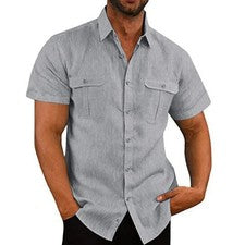 Camisas de Hombre de Vestir de Moda Elegantes Formales Para Caballeros Camisetas