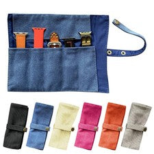 Estuche organizador de viaje con correa de reloj para Apple Watch correa bolsa de almacenamiento