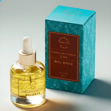 Aceite facial flor camelia cuidado de la piel coreano 30 ml esencia botánica hidratante