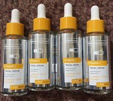 4btls.SUERO FACIAL VITAMINA C sérum reparador piel antiedad 50ml.cada uno
