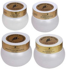 Shahnaz Husain 24 quilates oro exfoliante máscara gel crema kit facial tamaño salón