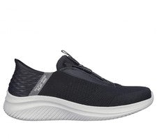 Skechers Para Hombre Ultra Flex 3.0 - Finnik Zapatillas Sin Cordones Negro/Gris - 232405-BKGY