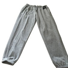 Pantalones deportivos grises para hombre LG Under Armour estilo deportivo con logotipo nuevos