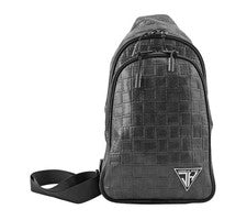 Bandolera tipo honda estilo tejido canasta negra Jungle Hive