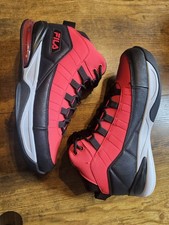 Tenis de baloncesto FILA Activisor Viz de caña alta para hombre talla 7,5 rojo EE. UU. negro NUEVAS