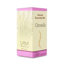 Aceite Perfume Esencial Natural Lasa Aromatics Citronela Fragancia Larga 10 ml