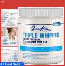 Crema limpiadora triple batida 15 oz piel sensible lavado facial sin perfume