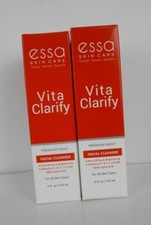 PACK DE 2 limpiadores faciales Essa Vita Clarify para todo tipo de piel (4 fl. oz.119 ml cada uno)