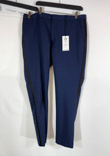 Pantalón JACK & JONES Premium Super Slim Para Hombre EU 56 / UK 46R Estilo Esmoquin Azul