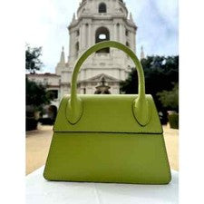 Bolso Bandolera Ivan Troy Lea Verde Para Mujer Cuero Italiano Exterior