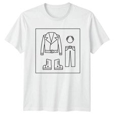 Conjunto Estilo Minimalista Hombre Camiseta Damas Camiseta Ropa Gráfico Unisex
