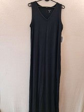 Maxivestido de mujer de jersey con cuello en V Amazon Essentials