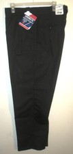 NUEVO pantalón cargo uniforme cintura confort negro de Flying Cross talla 38 x 31