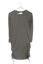 Vestido casual mujer Cotton Candy manga larga gris talla 34 algodón