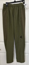 Pantalones de entrenamiento Adidas para hombre diseñados por Aeroready de 4 movimientos, verdes, S