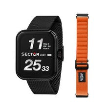 Sector S-03 Pro Light – Smartwatch Unisex Negro Con Cinturón De Tela