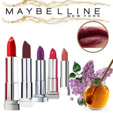 Lápiz labial Maybelline - Lápiz labial color sensacional - Vit E, miel - Elige tono