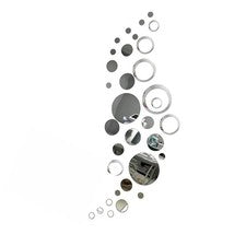 Espejo acrílico autoadhesivo decoración de pared para mejorar habitación contemporánea