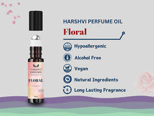 Aceite de perfume floral / CPO | GF rosa, peonía, vainilla | Attar de mujer de larga duración