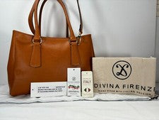 DIVINA FIRENZE ITALIA - IMPECABLE NUEVO CON ETIQUETAS $275.00 - ¡SIÉNTETE ORGULLOSO DE TU BOLSO!