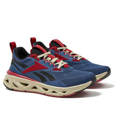Zapatilla deportiva para correr Reebok para hombre talla 13 azul/rojo CAJA DAÑADA
