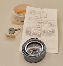 Buzo con medidor de profundidad 1988 Reloj Pulsera Buceo Militar G-5 URSS Nº 584