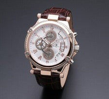 Salvatore Marra Hombres Wire Bisel Cronógrafo Reloj SM18102 Japón Edición Lim...