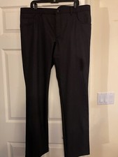 Pantalones Alberto Jean Estilo Piedra Calce Moderno Mezcla Poliéster Con Patrón W40 L34 $238