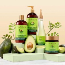 Hidratación de karité | Productos para el cuidado del cabello de moringa y aguacate para cabello débil, opaco y rizado