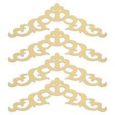 4 Piezas Pegatinas Decorativas Esquina Accesorios Hogar Apliques Azulejos de Pared