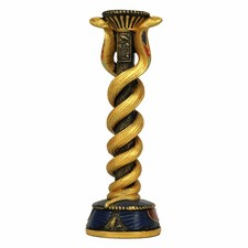 ¡NUEVO! Candelabro egipcio diseño Toscano serpiente dorada pieza de mesa decoración del hogar