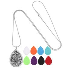 Perfume Necklace Essential Scent Diffuser Pendant Aromatherapy Simple
