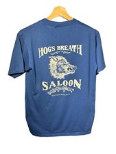 Camiseta DE COLECCIÓN Hog's Breath Saloon Florida Hombres Talla M Años 80 Puntada Única