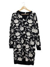 Vestido sudadera casual mujer ZOSO T. 40 L negro estampado floral casual