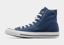 ZAPATILLAS UNISEX CONVERSE CHUCK TAYLOR ALL STAR HI LONA AZUL MARINO