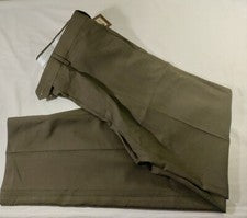 Hombres Haggar Comodidad Cintura Reprieve Stria Vestido Frente Plano Sin Pantalones de Hierro 34x32 Nuevo