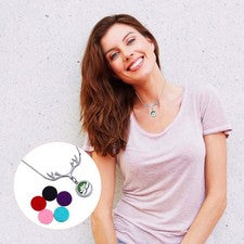 Perfume Locket Necklace Aromatherapy Chain Essential Oil Diffuser