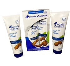 Champú y acondicionador caspa cabeza y hombros paquete doble, cuidado del cuero cabelludo seco