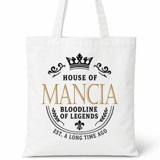 Bolso Shopper MANCIA Family Surname House Of Cotton