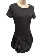 Moda Nova Better Off Bubble Mini Vestido Negro Para Mujer Talla Pequeña Nuevo Con Etiquetas