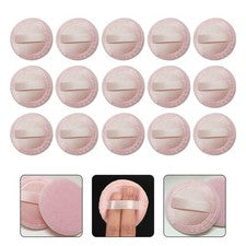 20 piezas Almohadillas de Maquillaje Pequeño Polvo Puff Polvo para Mujeres Rubor Suelto