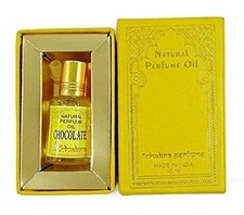 Aceite Perfume Natural Chocolate Chakra Pure Shree Unisex Larga Duración 10 ml