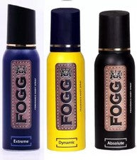PACK COMBO DESODORANTE NIEBLA (ABSOLUTO + DINÁMICO + EXTREMO) 150 ML CADA UNO