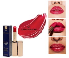 Lápiz labial Estee Lauder 912 Astonishing Illuminating Shine 0,6 oz/1,8 G nuevo en caja