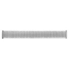 Correa de reloj Flex metal plata de Eulit - 16-20 mm - correa de repuesto