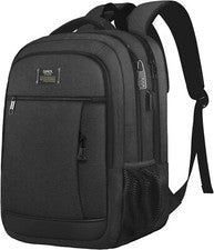 QINOL Mochila de Viaje para Laptop Antirrobo Negocios Trabajo Mochilas Bolsa con USB Cha