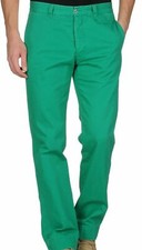 NUEVO CON ETIQUETAS $375 Piombo Italiano Urbano Versátil Chic Pantalones 50/34W Gran Venta