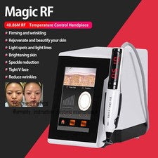 Máquina de levantamiento de arrugas facial ojos RF anti envejecimiento aclarador cuidado facial de la piel belleza
