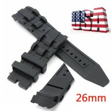 Reloj Pulsera Para Invicta Pro Drive Series 26mm Goma Moda Negro
